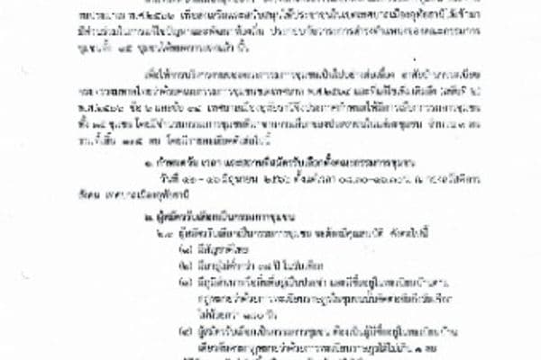ภาพประกอบข่าว ลำดับที่ 1 จาก ประกาศรับสมัครคณะกรรมการชุมชน ทั้ง 15 ชุมชน