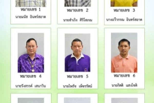 ภาพประกอบข่าว ลำดับที่ 15 จาก ประกาศรายชื่อผู้สมัครรับเลือกเป็นกรรมการชุมชนของเทศบาลเมืองอุทัยธานี ชุมชนที่ 1-15 จำนวน 154 ราย
