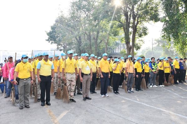 ภาพประกอบข่าว ลำดับที่ 1 จาก โครงการ "กิจกรรมการรรรงค์ล้างถนน เพื่อลดฝุ่น (PM2.5) ประจำปีงบประมาณ พ.ศ. 2568