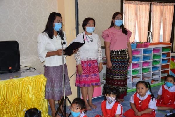 ภาพประกอบข่าว ลำดับที่ 1 จาก เปิดโครงการรณรงค์ป้องกันยาเสพติดในโรงเรียน