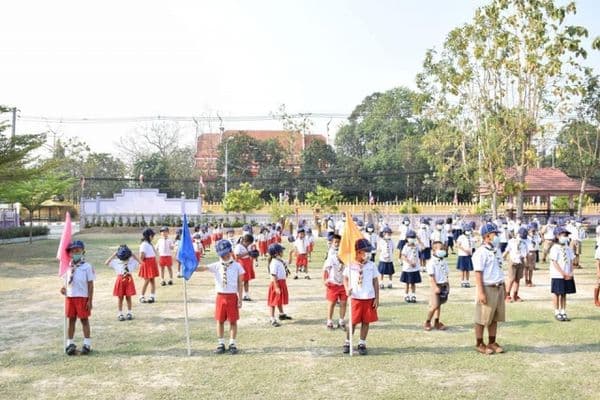 ภาพประกอบข่าว ลำดับที่ 1 จาก เปิดกิจกรรมโครงการส่งเสริมการเรียนการสอน กิจกรรมการเดินทางไกล ลูกเสือน้อย ลูกเสือและเนตรนารี