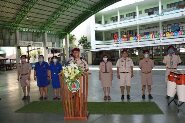 ภาพประกอบข่าว ลำดับที่ 5 จาก เปิดกิจกรรมลูกเสือ-ยุวกาชาด ระดับประถมศึกษาปีที่ 4-6 โรงเรียนเทศบาลวัดหลวงราชาวาส