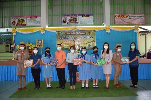 ภาพประกอบข่าว ลำดับที่ 9 จาก เปิดกิจกรรมลูกเสือ-ยุวกาชาด ระดับประถมศึกษาปีที่ 4-6 โรงเรียนเทศบาลวัดหลวงราชาวาส