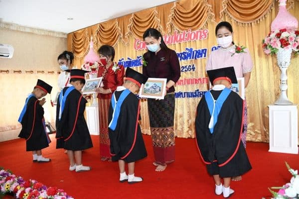 ภาพประกอบข่าว ลำดับที่ 5 จาก พิธีบัณฑิตน้อย ประจำปีการศึกษา 2563 โรงเรียนเทศบาลบ้านปากกะบาด