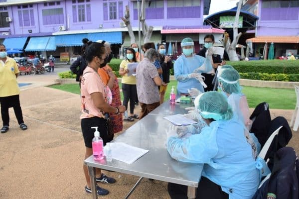 ภาพประกอบข่าว ลำดับที่ 10 จาก การตรวจคัดกรองหาเชื้อโควิด-19 เชิงรุก