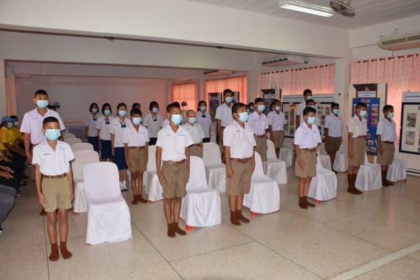 ภาพประกอบข่าว ลำดับที่ 4 จาก เปิดการอบรมสถาบันพระมหากษัตริย์กับประเทศไทย โดยศูนย์อำนวยการจิตอาสาพระราชทาน จังหวัดอุทัยธานี