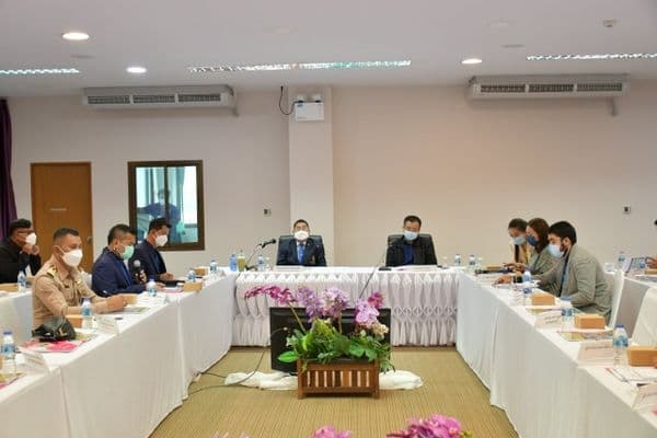ภาพประกอบข่าว ลำดับที่ 6 จาก ร่วมประชุมเตรียมความพร้อมการแข่งขันจักรยานเสือภูเขาทางเรียบ
