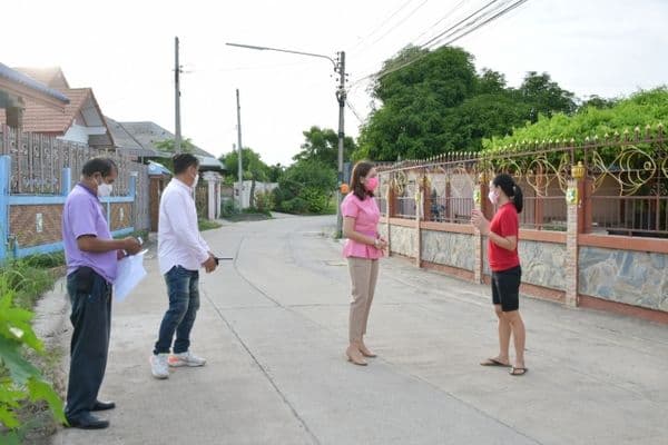 ภาพประกอบข่าว ลำดับที่ 4 จาก สำรวจพื้นที่น้ำท่วมขังระบายไม่ทันเมื่อฝนตกหนักบริเวณชุมชน 14 อมฤตวารี
