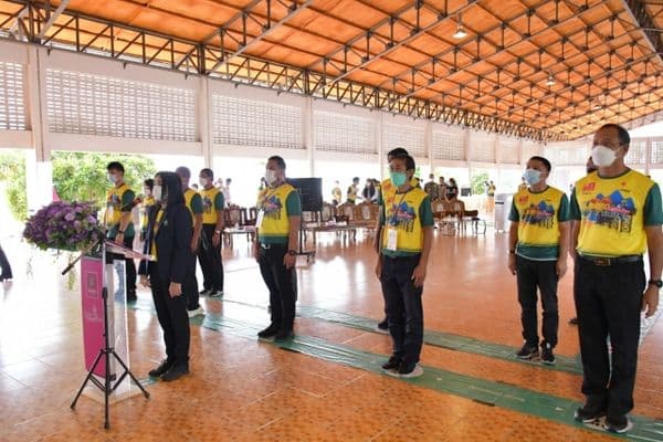 ภาพประกอบข่าว ลำดับที่ 1 จาก พิธีเปิดการแข่งขันจักรยานเสือภูเขาทางเรียบใจเกินร้อย ชิงถ้วยพระราชทาน