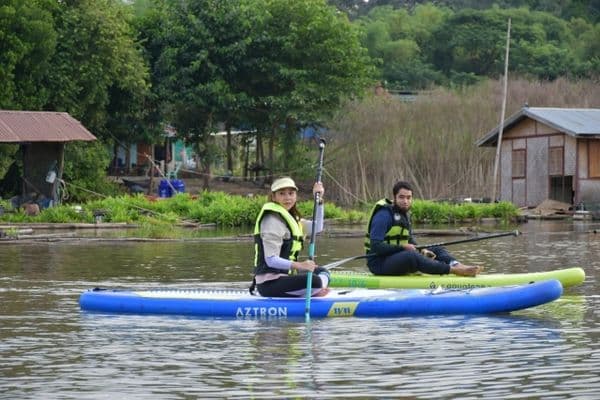 ภาพประกอบข่าว ลำดับที่ 13 จาก ประธาน​เปิดกิจกรรม SUP สะแกกรัง