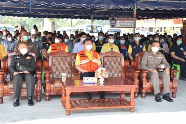 ภาพประกอบข่าว ลำดับที่ 3 จาก กิจกรรมรณรงค์ป้องกันและลดอุบัติเหตุทางถนนช่วงเทศกาลปีใหม่ พ.ศ.2565 ณ วัดสังกัสรัตนคีรี