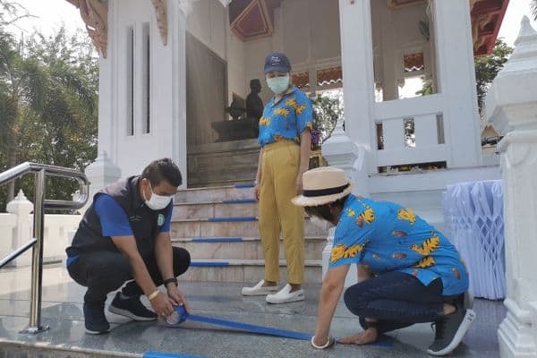 ภาพประกอบข่าว ลำดับที่ 4 จาก ลงพื้นที่ตรวจดูความเรียบร้อยบริเวณอนุสาวรีย์ สมเด็จพระปฐมบรมมหาชนก ยอดเขาสะแกกรัง